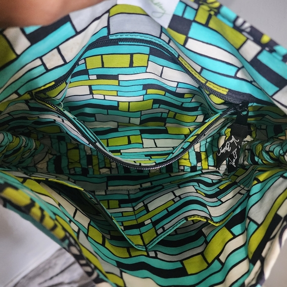 Vera Bradley Island Bloom Crossbody Bag and Accordian Wallet - Picture 7 of 12